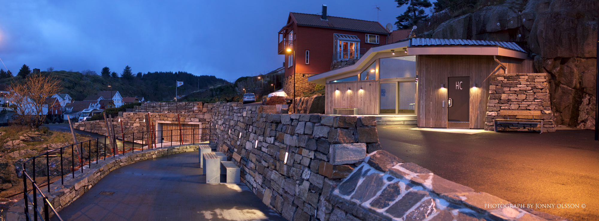 ARC Arkitektur har også stått for utforming av de nærmeste utearealene